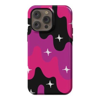 Euphoric Sparkle Drip Pattern Phone Case