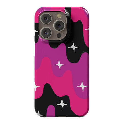 Euphoric Sparkle Drip Pattern Phone Case