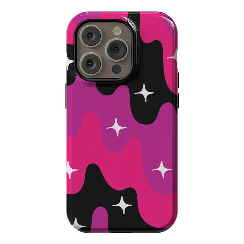 Euphoric Sparkle Drip Pattern Phone Case