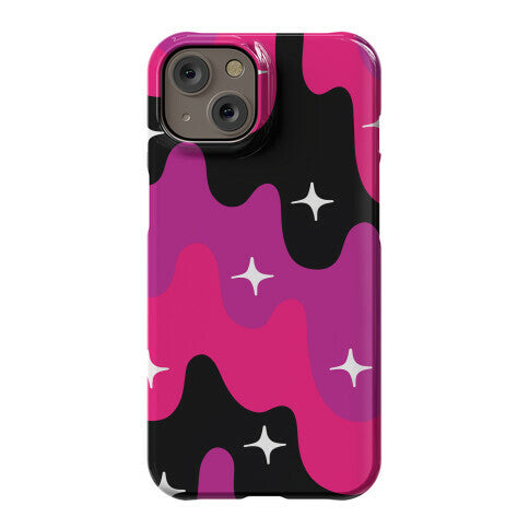 Euphoric Sparkle Drip Pattern Phone Case