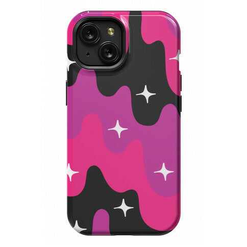 Euphoric Sparkle Drip Pattern Phone Case