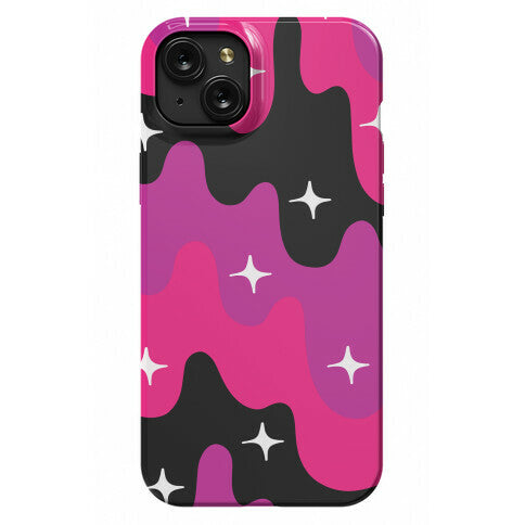 Euphoric Sparkle Drip Pattern Phone Case