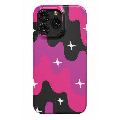 Euphoric Sparkle Drip Pattern Phone Case