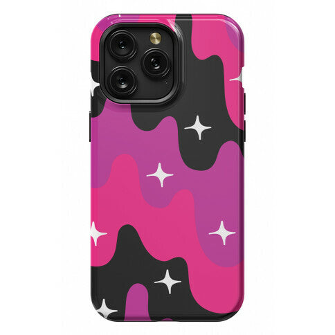 Euphoric Sparkle Drip Pattern Phone Case