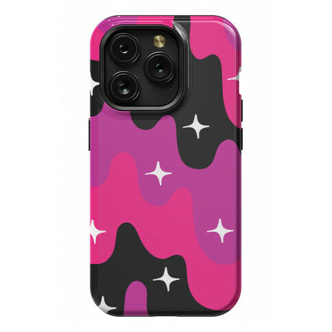 Euphoric Sparkle Drip Pattern Phone Case