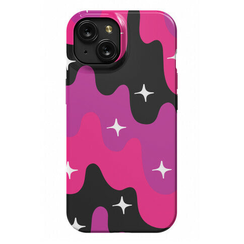 Euphoric Sparkle Drip Pattern Phone Case