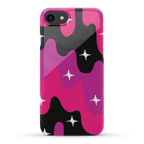 Euphoric Sparkle Drip Pattern Phone Case