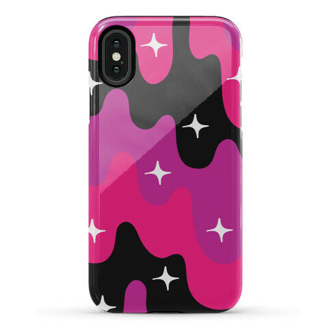 Euphoric Sparkle Drip Pattern Phone Case