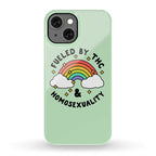 Fueled By THC & Homosexuality Phone Case