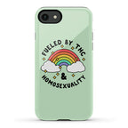 Fueled By THC & Homosexuality Phone Case