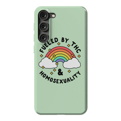 Fueled By THC & Homosexuality Phone Case