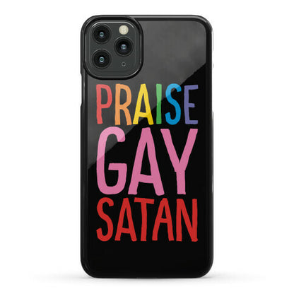 Praise Gay Satan Phone Case