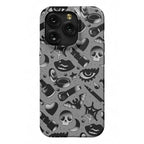 Goth Makeup Pattern Phone Case