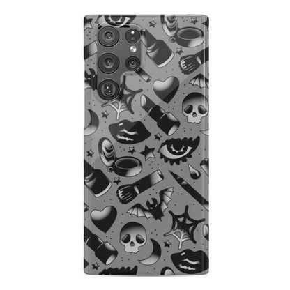 Goth Makeup Pattern Phone Case