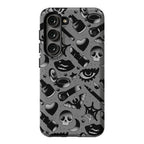 Goth Makeup Pattern Phone Case
