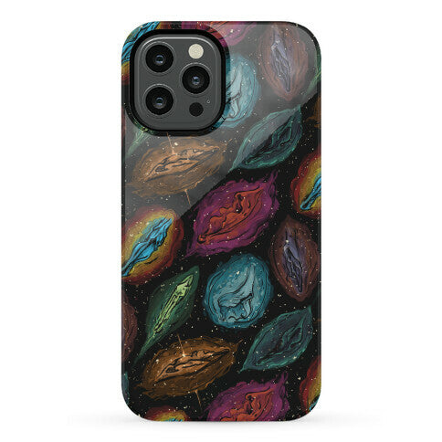 Cosmic Vulva Pattern Phone Case