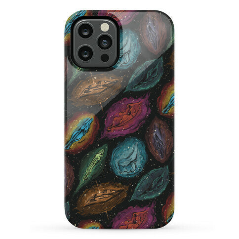 Cosmic Vulva Pattern Phone Case