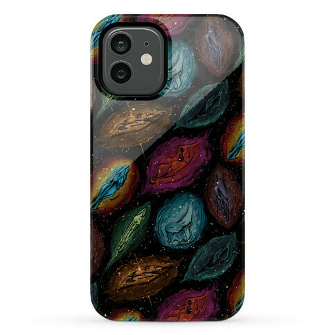 Cosmic Vulva Pattern Phone Case
