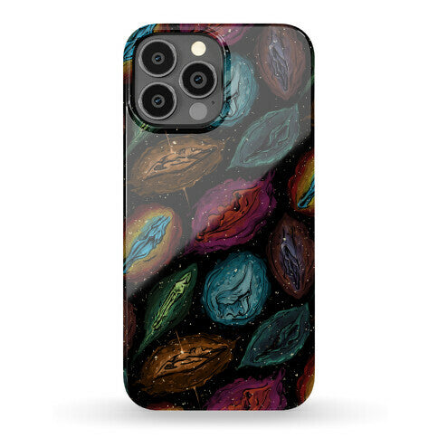 Cosmic Vulva Pattern Phone Case