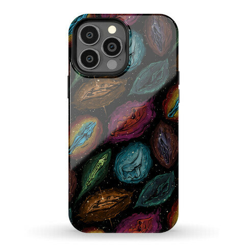 Cosmic Vulva Pattern Phone Case