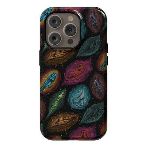 Cosmic Vulva Pattern Phone Case