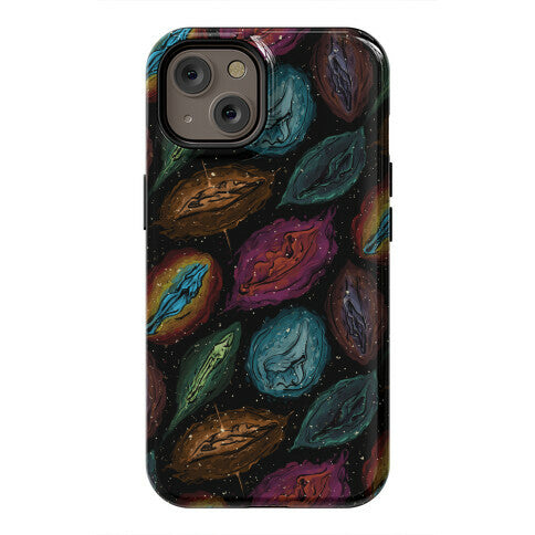 Cosmic Vulva Pattern Phone Case