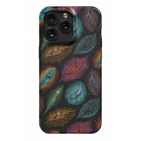 Cosmic Vulva Pattern Phone Case