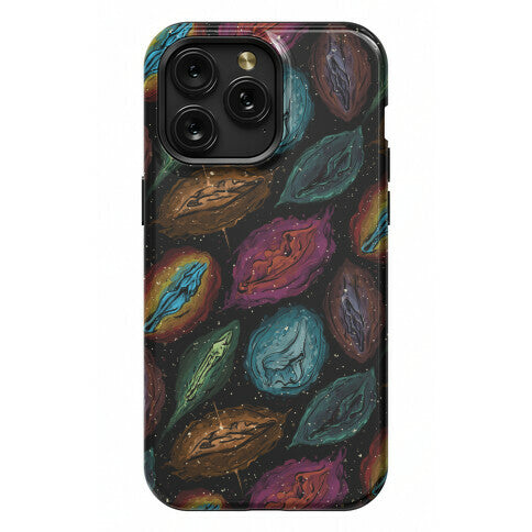 Cosmic Vulva Pattern Phone Case
