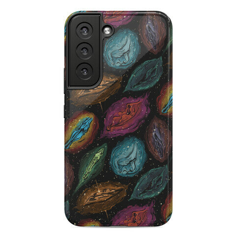 Cosmic Vulva Pattern Phone Case