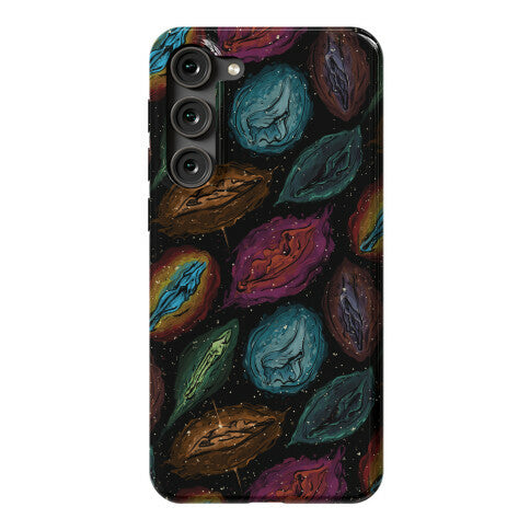 Cosmic Vulva Pattern Phone Case