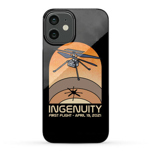 Ingenuity First Flight Date Phone Case