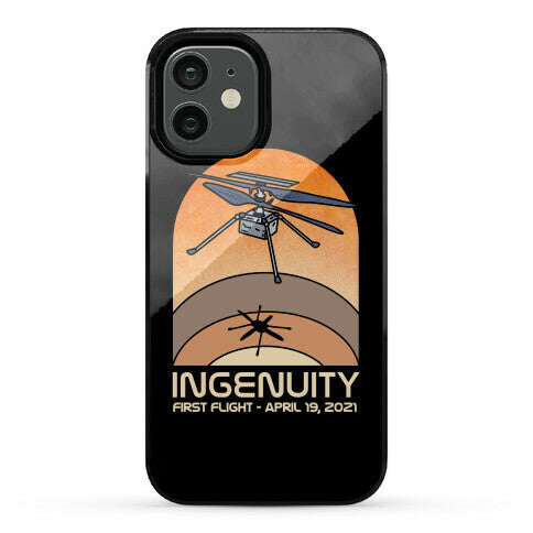 Ingenuity First Flight Date Phone Case