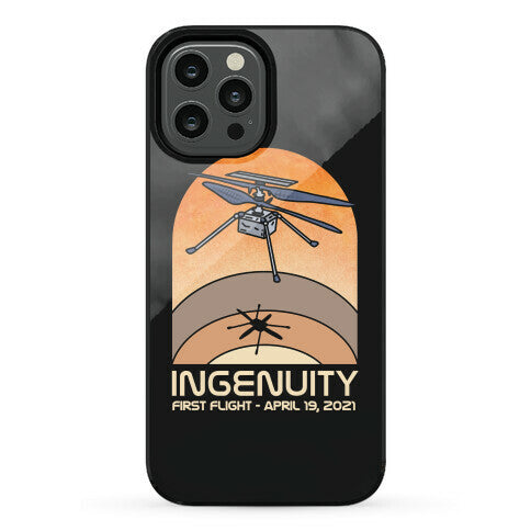 Ingenuity First Flight Date Phone Case