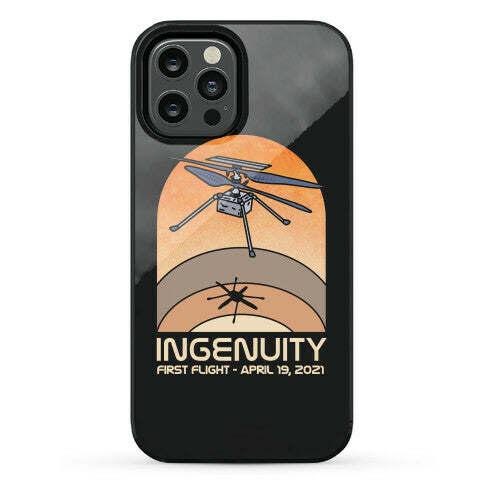 Ingenuity First Flight Date Phone Case