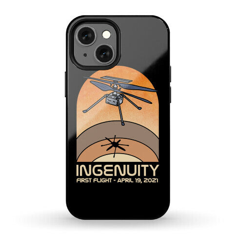 Ingenuity First Flight Date Phone Case