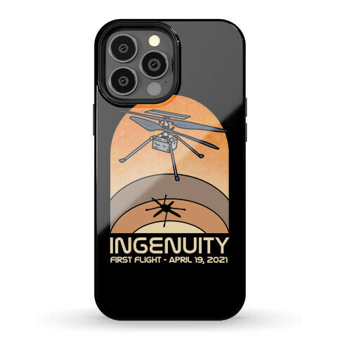 Ingenuity First Flight Date Phone Case