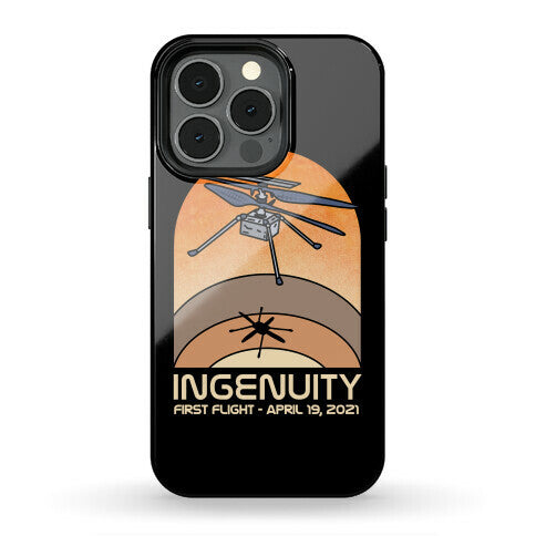 Ingenuity First Flight Date Phone Case