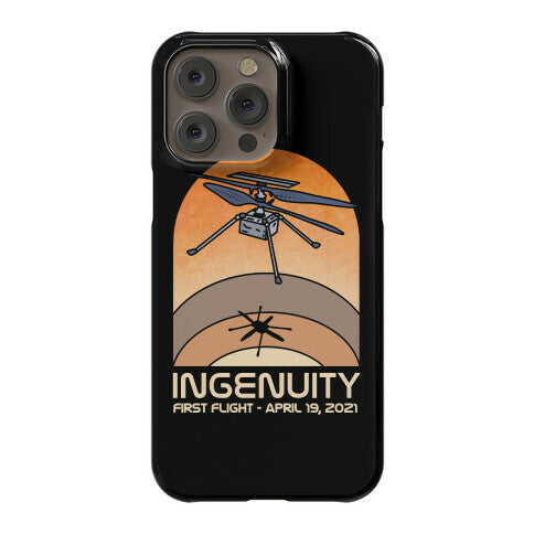 Ingenuity First Flight Date Phone Case