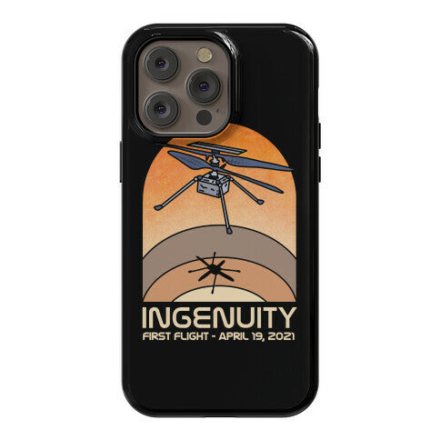 Ingenuity First Flight Date Phone Case