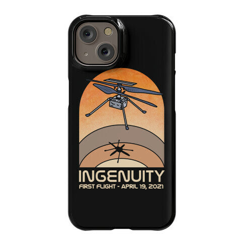 Ingenuity First Flight Date Phone Case