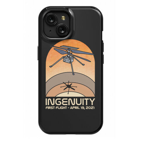Ingenuity First Flight Date Phone Case