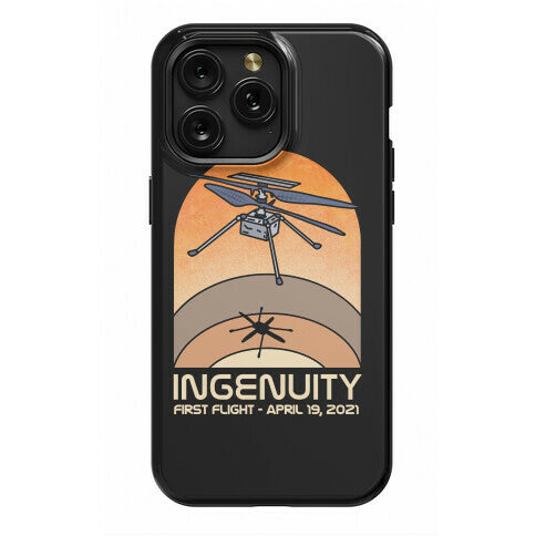 Ingenuity First Flight Date Phone Case