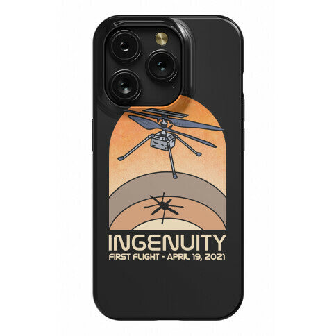 Ingenuity First Flight Date Phone Case