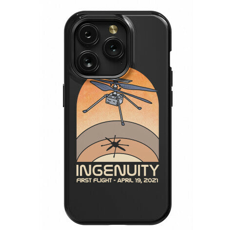 Ingenuity First Flight Date Phone Case