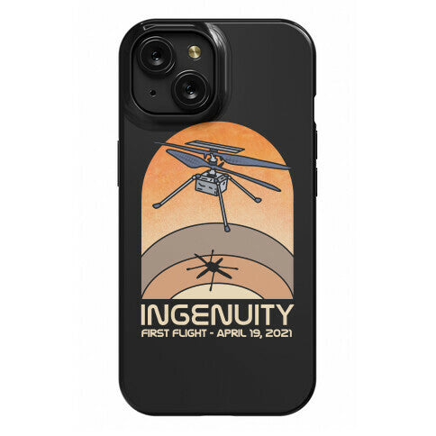 Ingenuity First Flight Date Phone Case