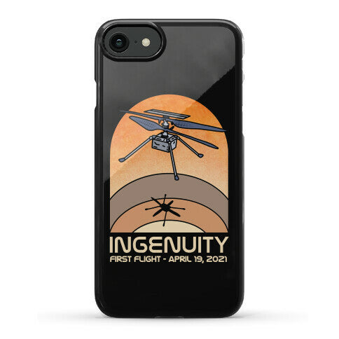 Ingenuity First Flight Date Phone Case