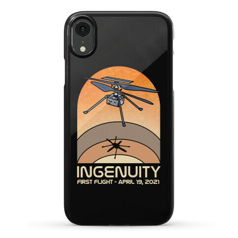 Ingenuity First Flight Date Phone Case