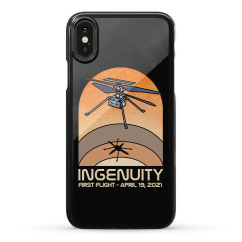 Ingenuity First Flight Date Phone Case