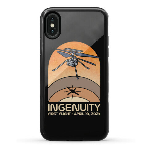 Ingenuity First Flight Date Phone Case