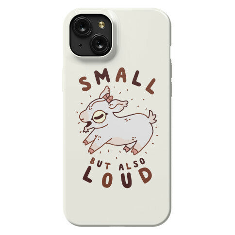 Small But Also Loud Baby Goat Phone Case